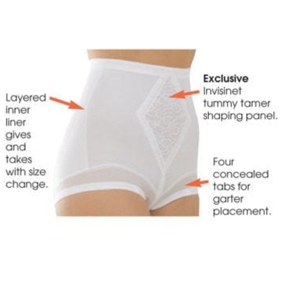 NEW Rago Diet Minded Shaping Firm Control Girdle Brief Panty 6195 Beige - Picture 10 of 15